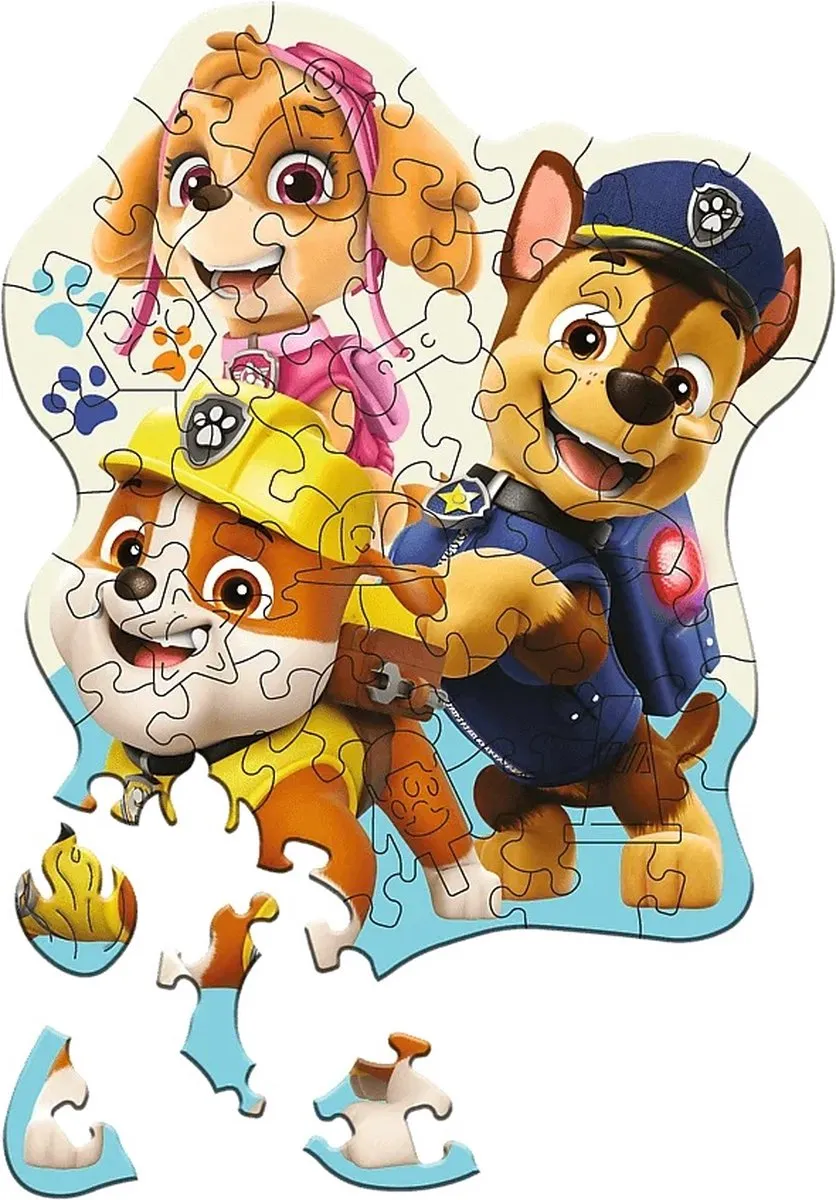 Trefl Holzpuzzel Junior 50 Paw Patrol 1000 Stuks - Multicolor