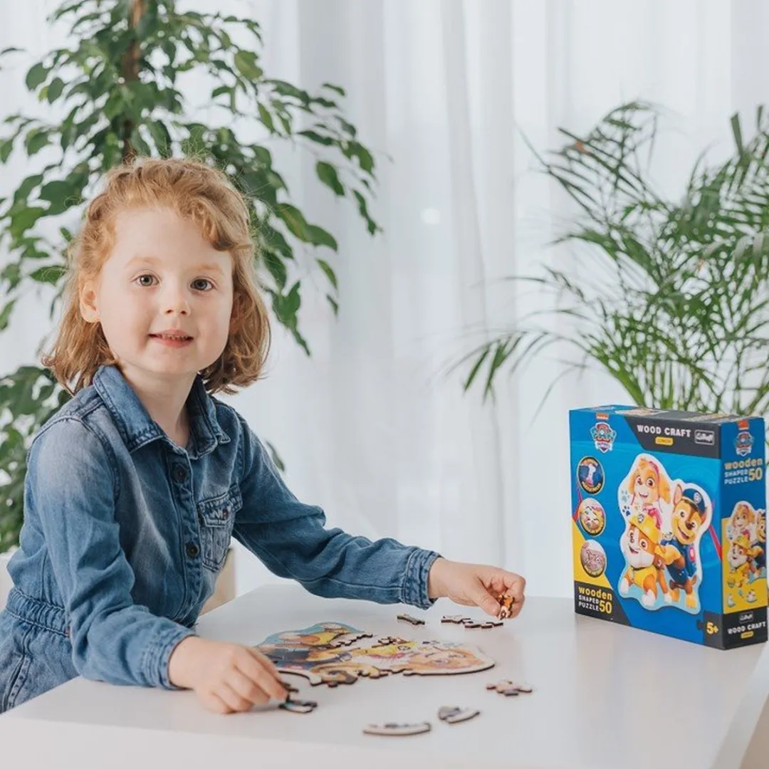 Trefl Holzpuzzel Junior 50 Paw Patrol 1000 Stuks - Multicolor