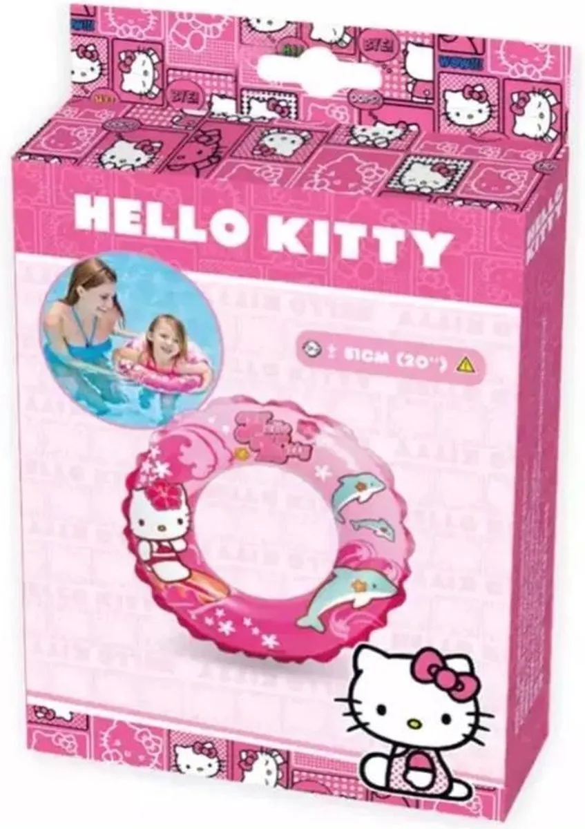 Intex Hello Kitty Zwemring 51cm - Roze