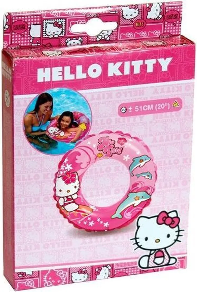 Intex Hello Kitty Zwemring 51cm - Roze