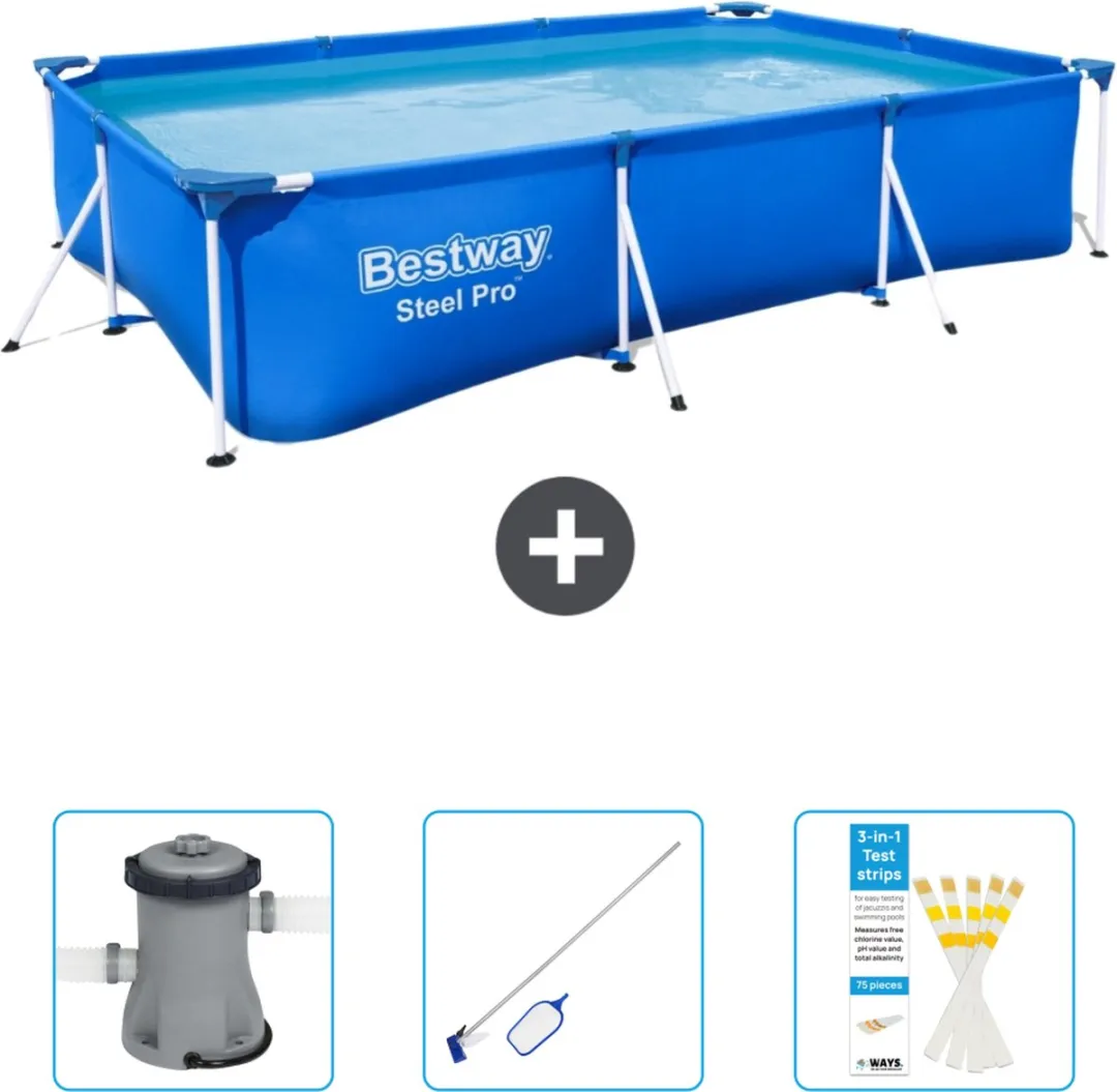 Bestway Steel Pro Zwembad 300x201x66cm