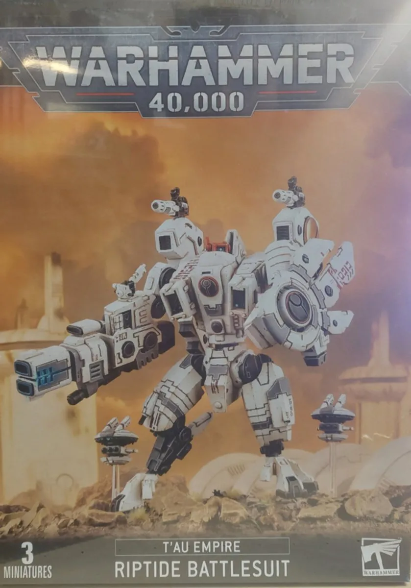 Games Workshop T'au Riptide Battlesuit 108 Onderdelen