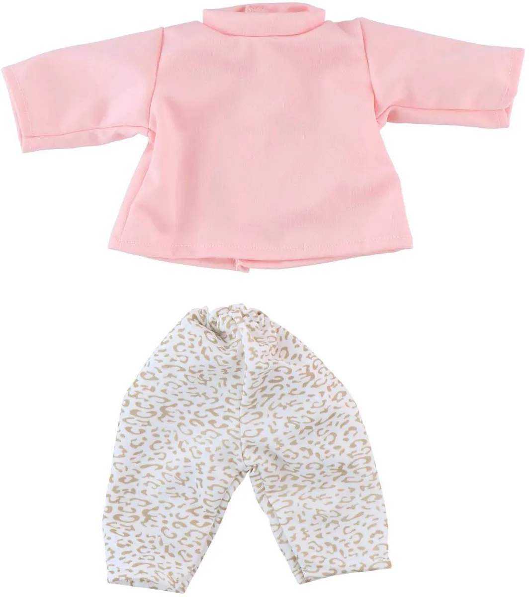 Eddy Toys Poppenkleding 23242 - 8 Stuks - Babypop 40-45cm - Multikleur