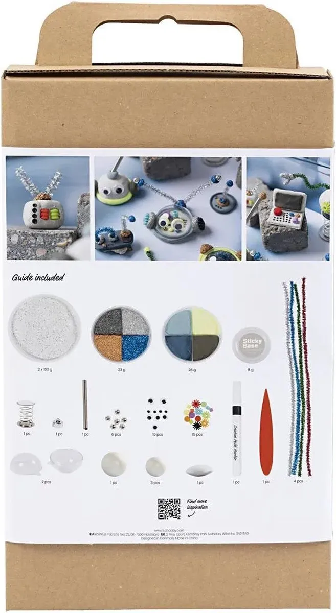 Creativ Company Hobbyset Boetseren Robot - 1 Stuk - Multicolor