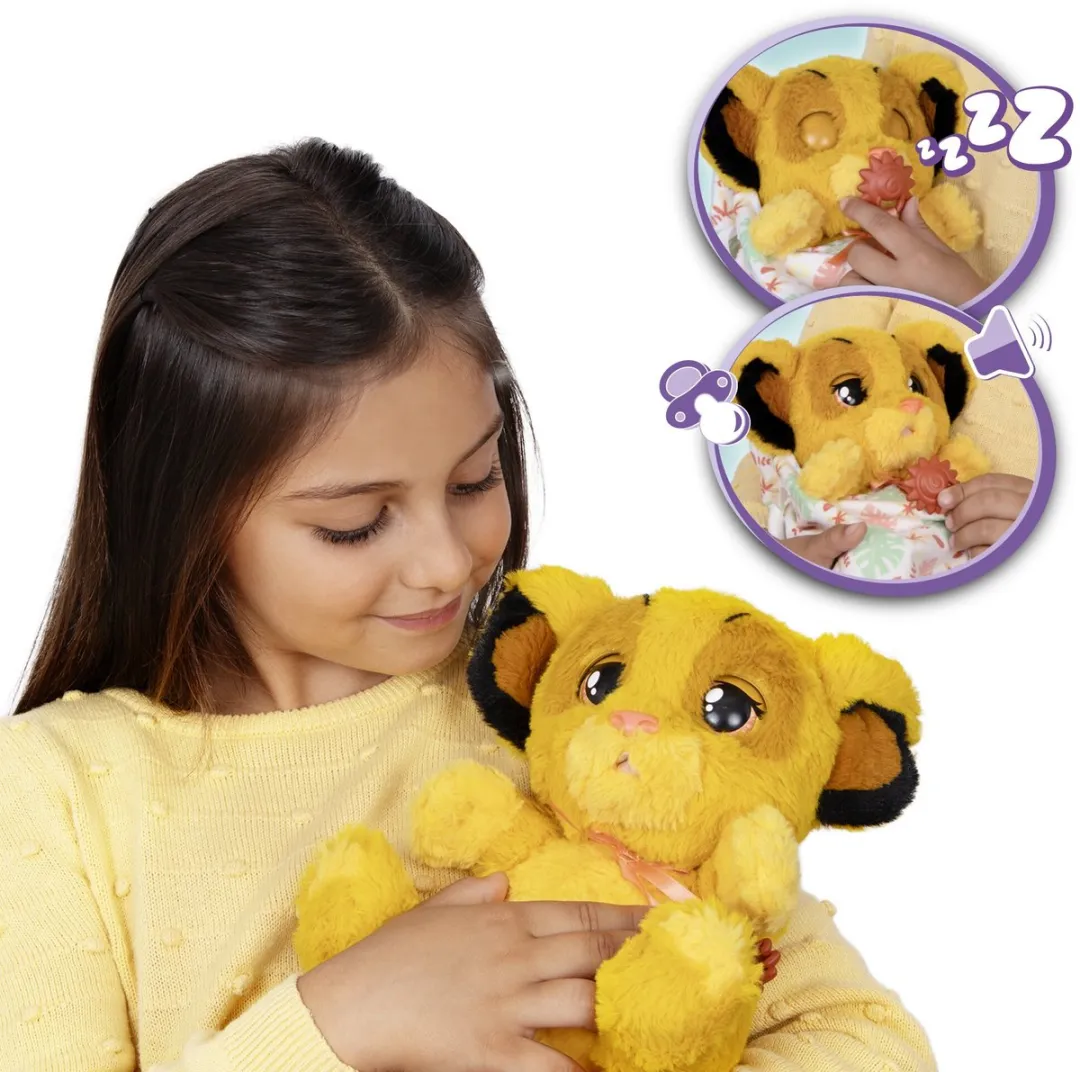 Imc Toys Baby Paws Disney Simba Interactieve Pluchen Knuffel - Meerkleurig - afbeelding 6 van 6