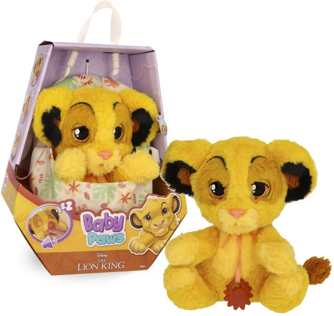Imc Toys Baby Paws Disney Simba Interactieve Pluchen Knuffel