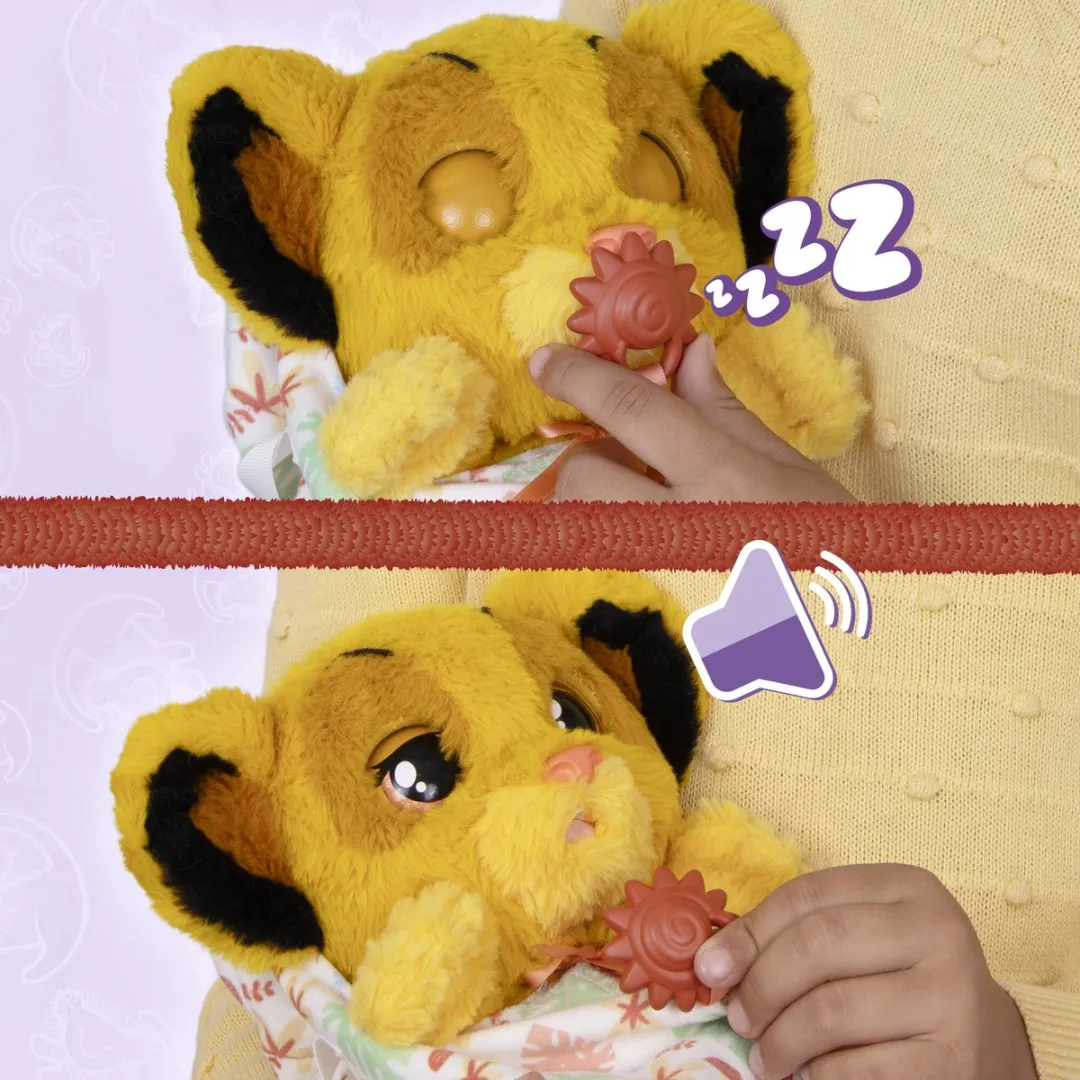 Imc Toys Baby Paws Disney Simba Interactieve Pluchen Knuffel - Meerkleurig