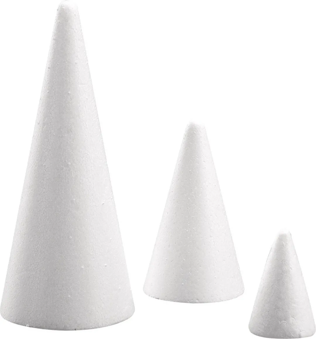 Rayher Piepschuim Spitse Kegels