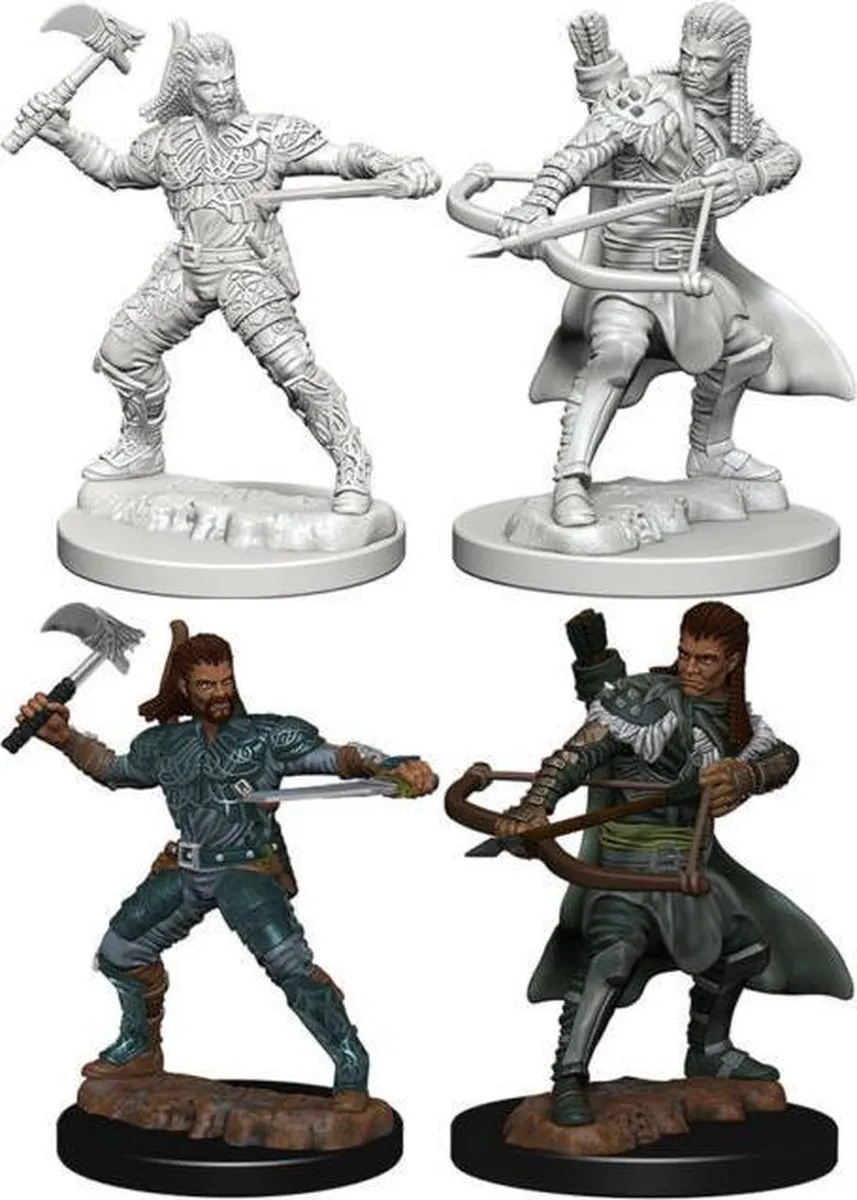 Wizkids Dungeons & Dragons Nolzur's Marvelous Miniatures Human Ranger - Multi