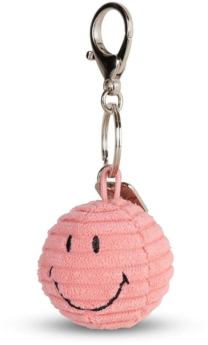 Bon Ton Toys Smiley Sleutelhanger Corduroy Bubblegum - 4,5cm