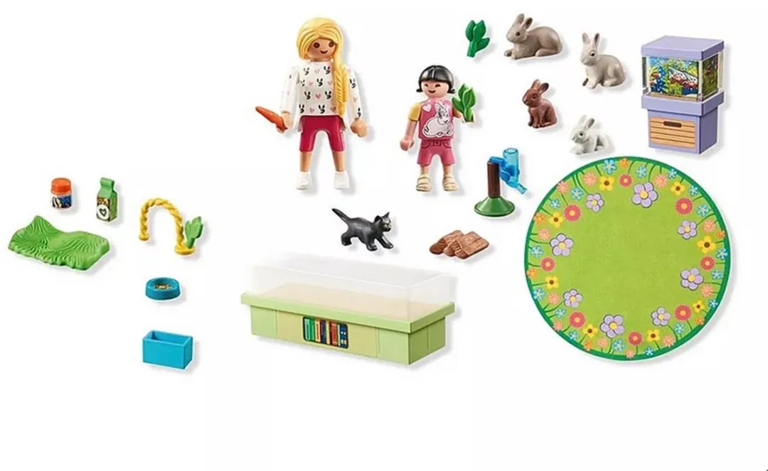 Playmobil Starter Pack Konijnenfamilie 71753 - Multicolor
