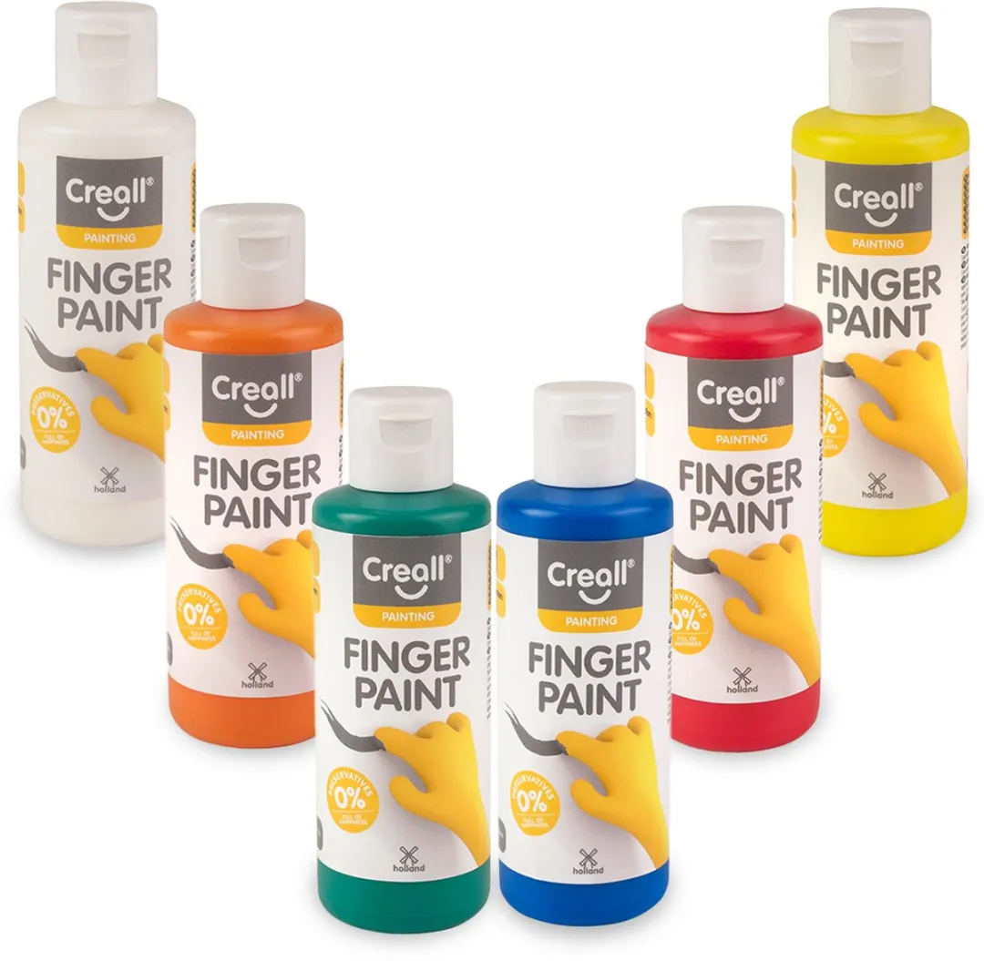 Creall Vingerverf Set 6x80ml