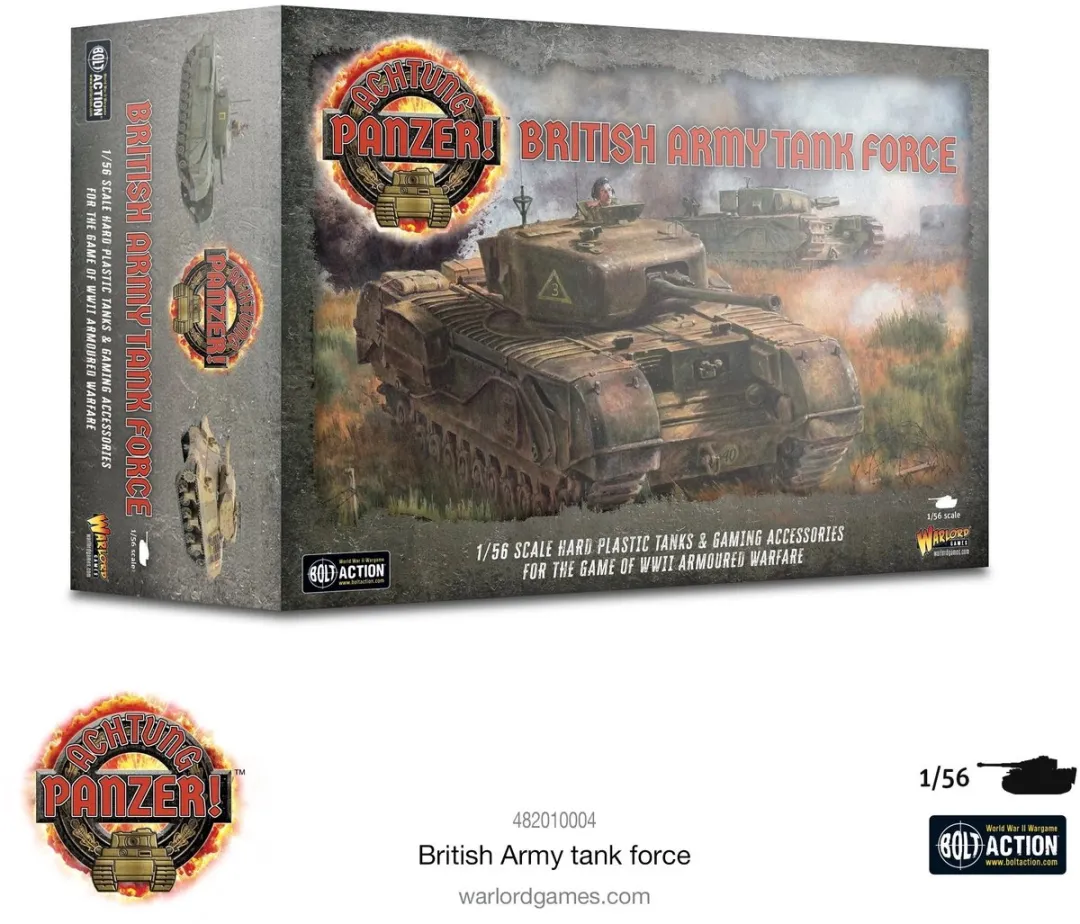 Warlord Games Achtung Panzer! British Army Tank Force