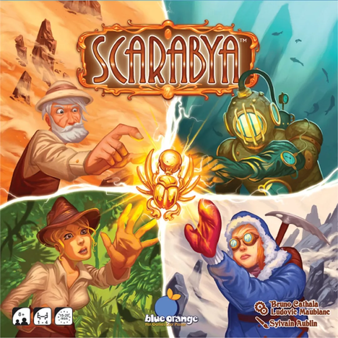 Scarabya Puzzel Bordspel - 1-4 Spelers - 8+