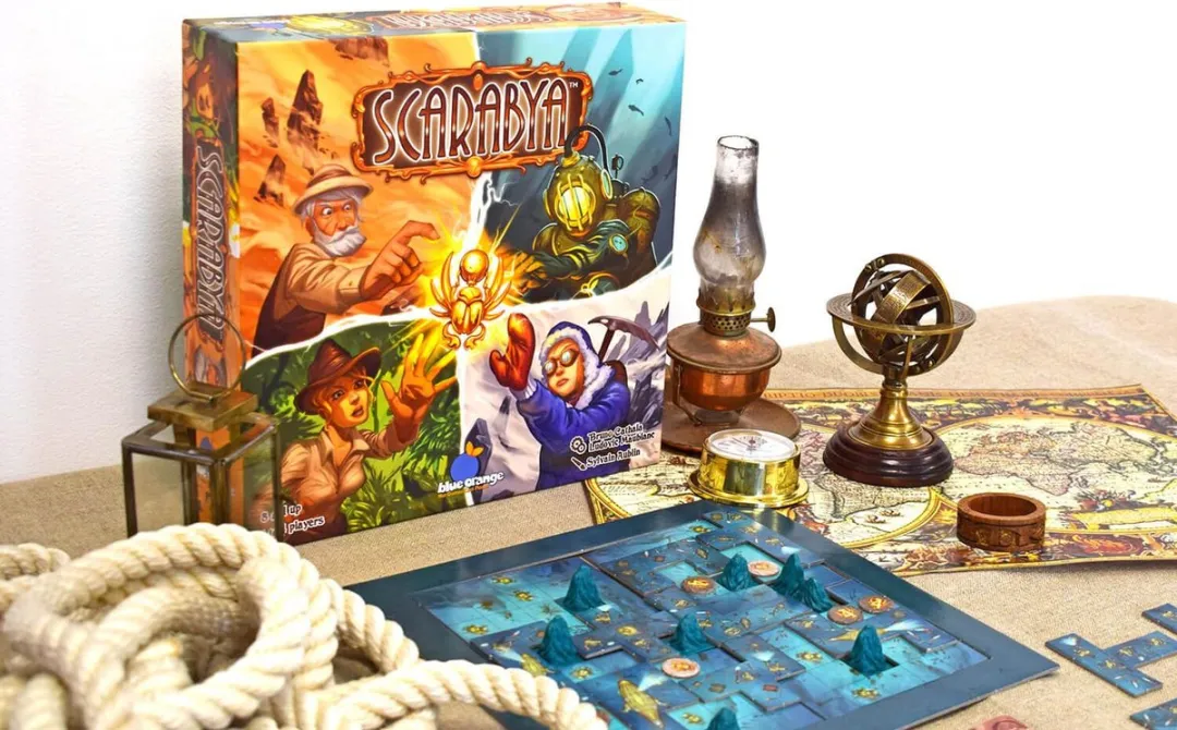 Scarabya Puzzel Bordspel - 1-4 Spelers - 8+
