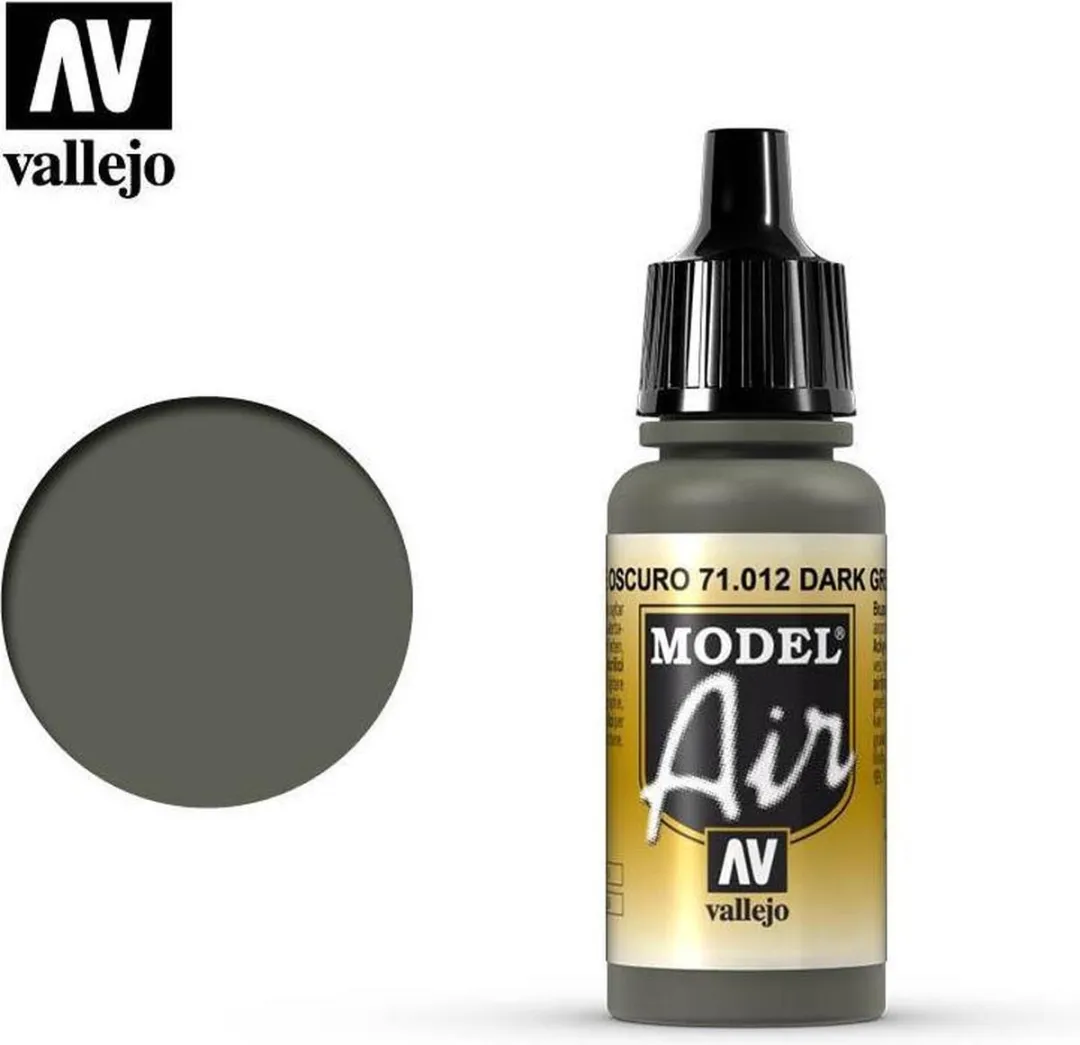 Vallejo Hobbyverf Acrylverf 71012 Dark Green 17ml