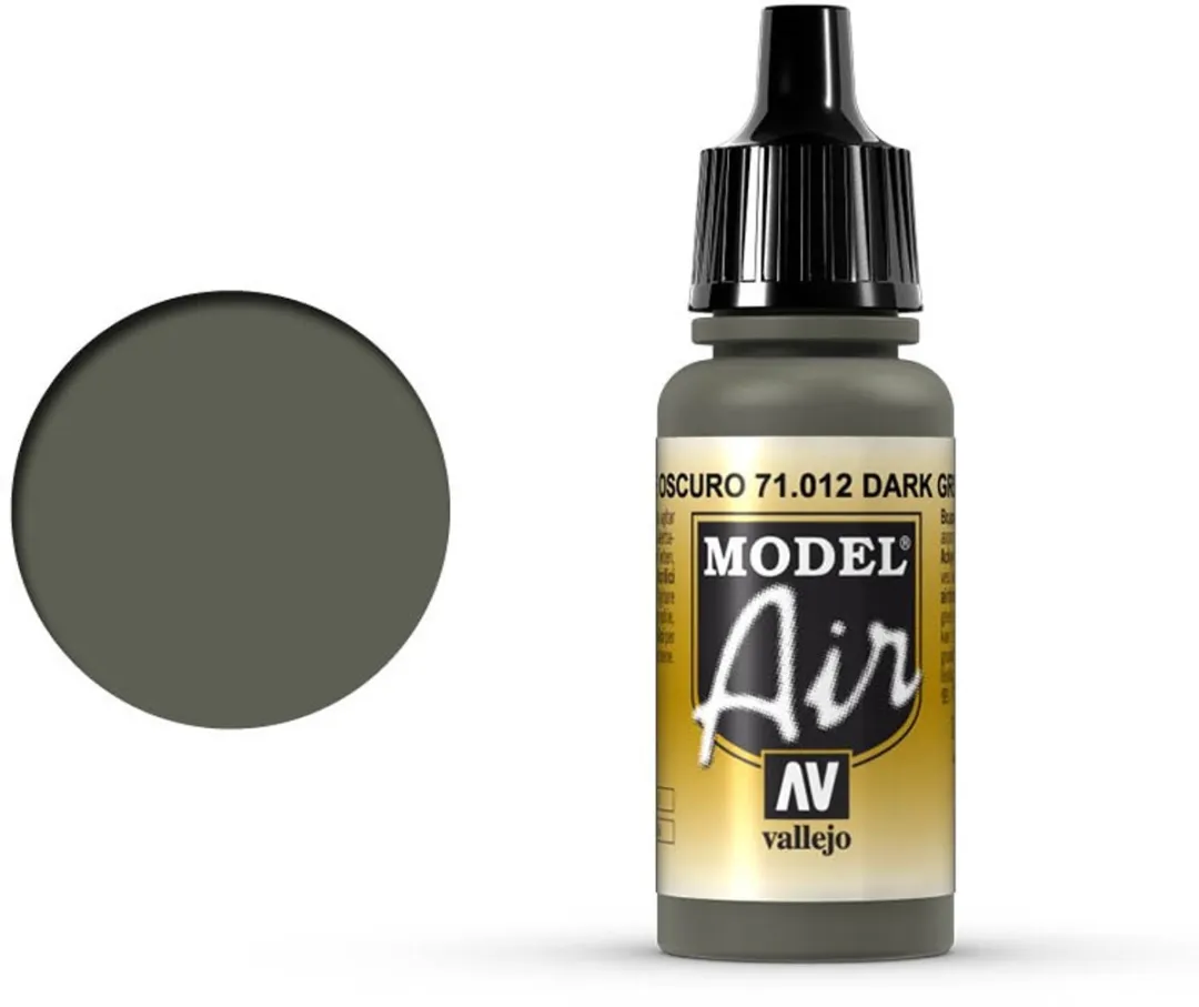Vallejo Hobbyverf Acrylverf 71012 Dark Green 17ml