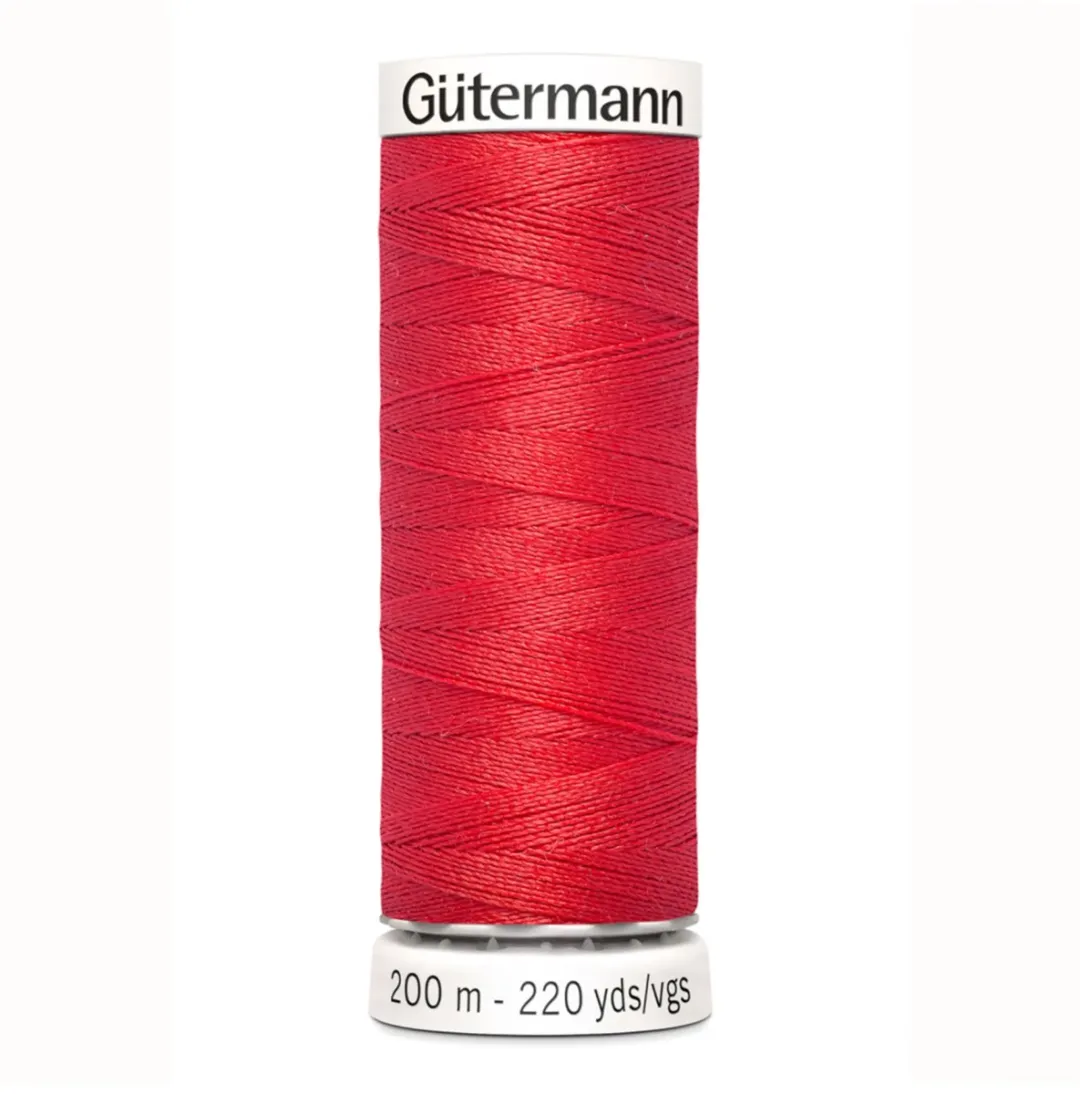 Gutermann Polyester Naaigaren 200m - Rood