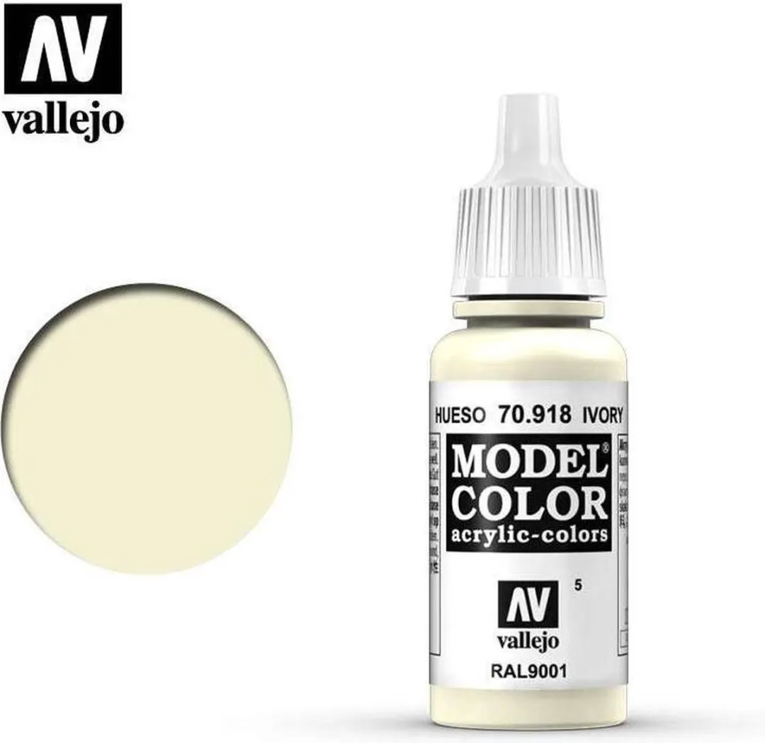 Vallejo Model Color Ivory Acrylverf 17ml
