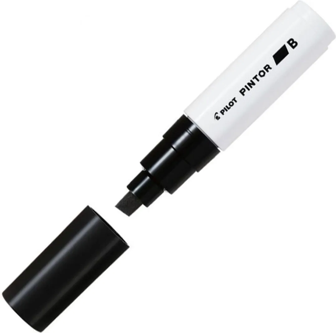 Pilot Pintor Broad Zwarte Marker 8mm