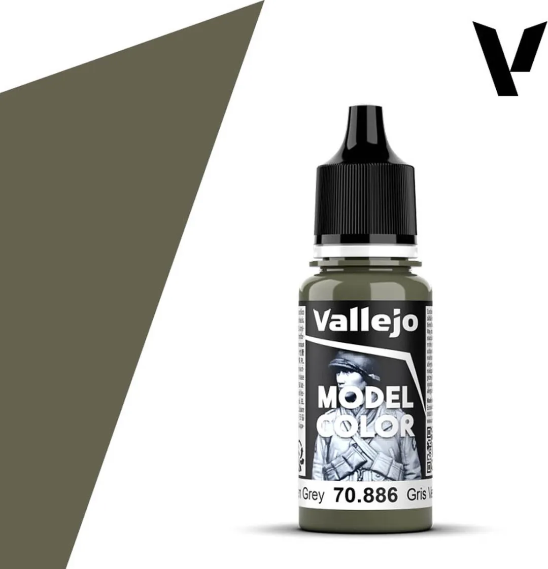 Vallejo Model Color Green Gray Acrylverf 17ml