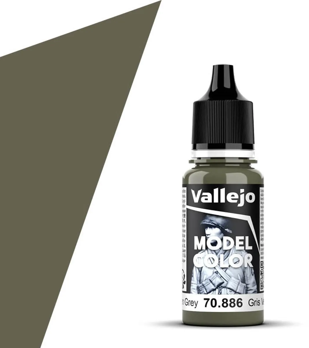 Vallejo Model Color Green Gray Acrylverf 17ml