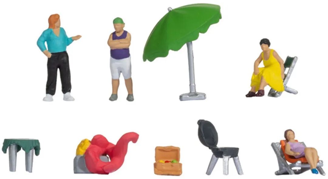 Noch Camperen H0 Modelbouwfiguren