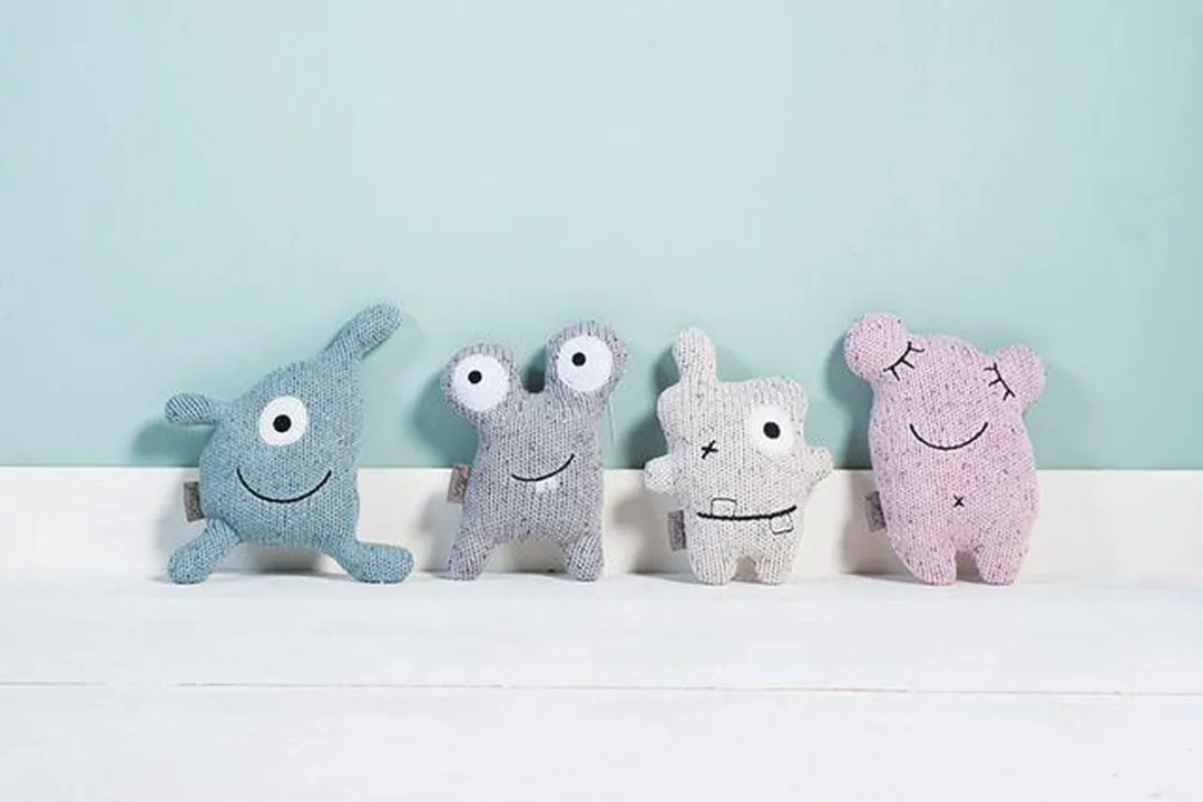 Jollein Knuffel Confetti Monster - Roze