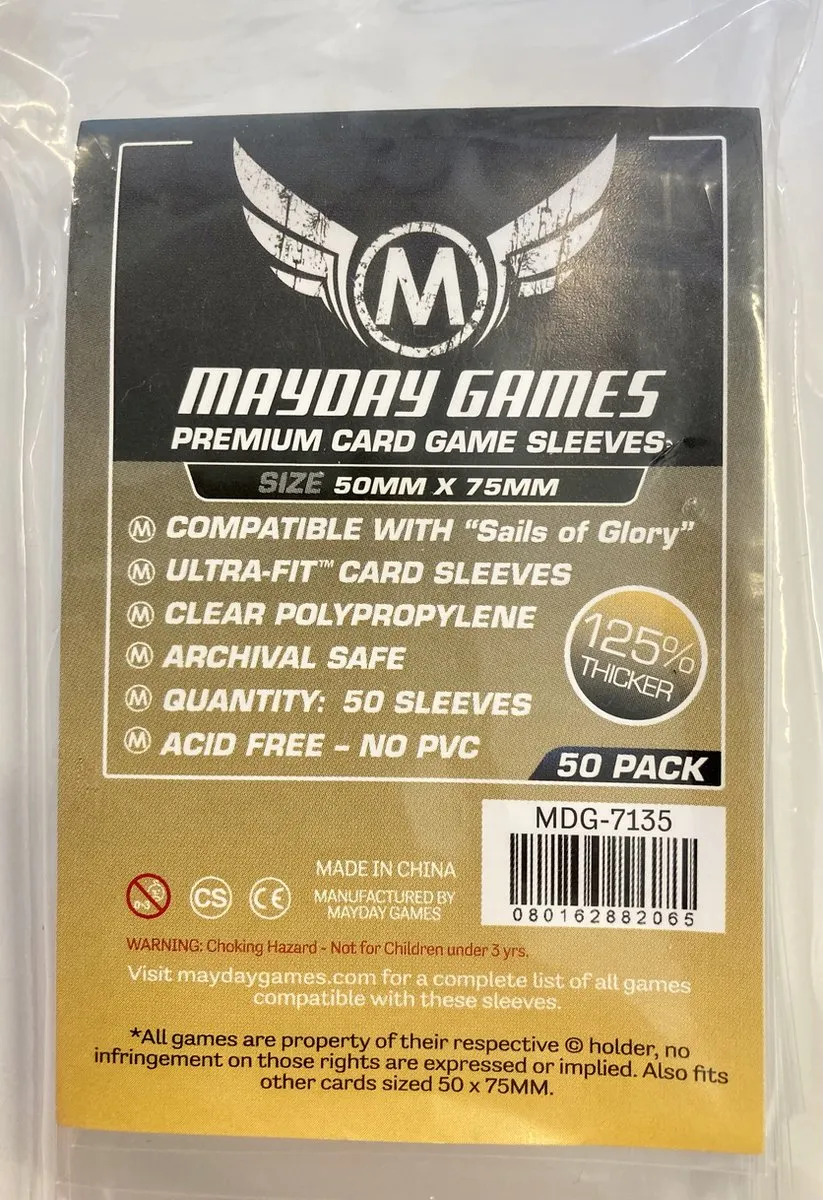 Mayday Games Premium Card Sleeves MDG-7135 - 50 Stuks