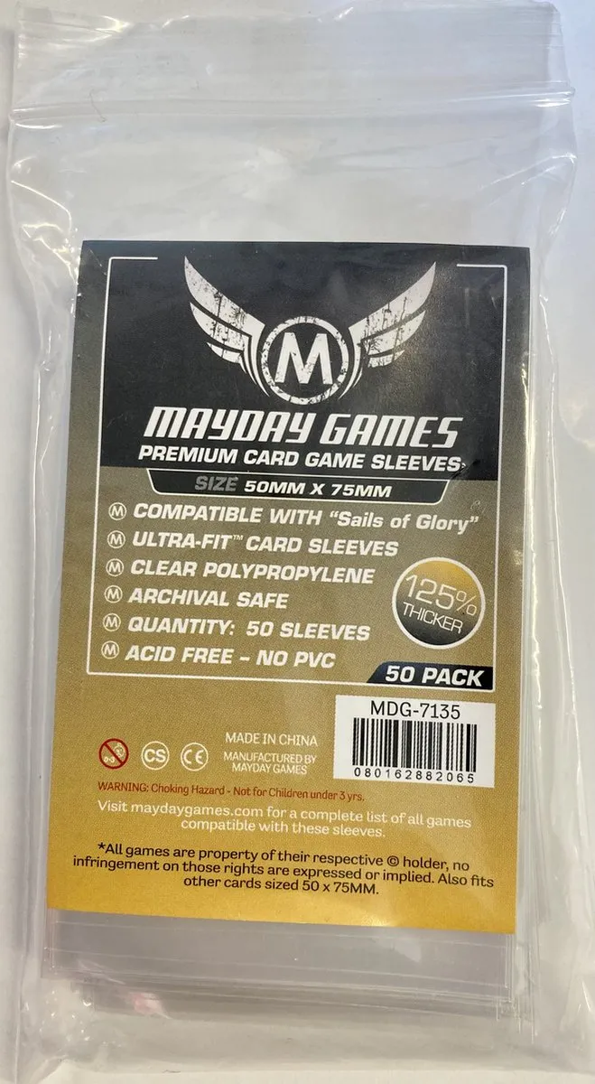 Mayday Games Premium Card Sleeves MDG-7135