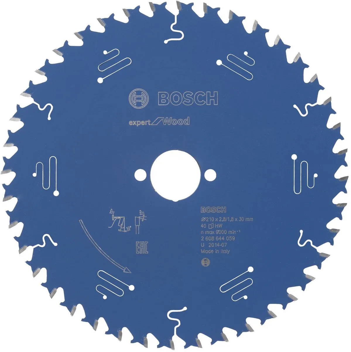 Bosch Expert Cirkelzaagblad HPL 190mm 56T