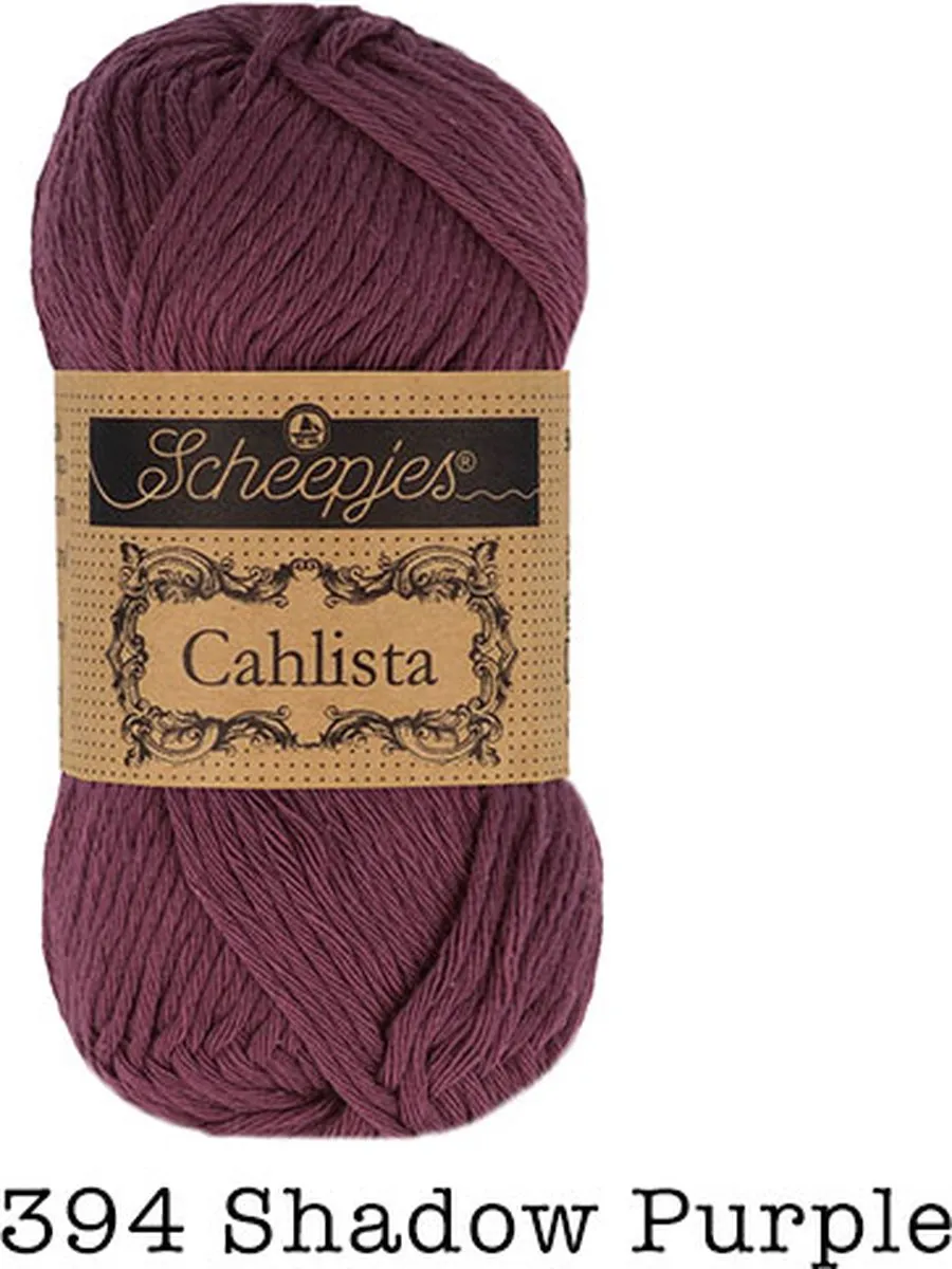 Scheepjes Cahlista Shadow Purple 394