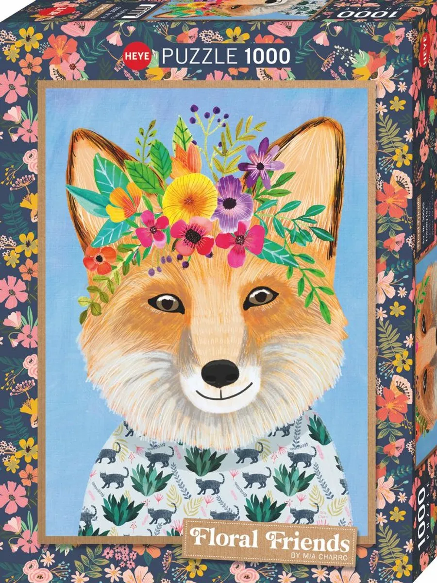 Heye Friendly Fox Puzzel 1000 Stuks - Multicolor
