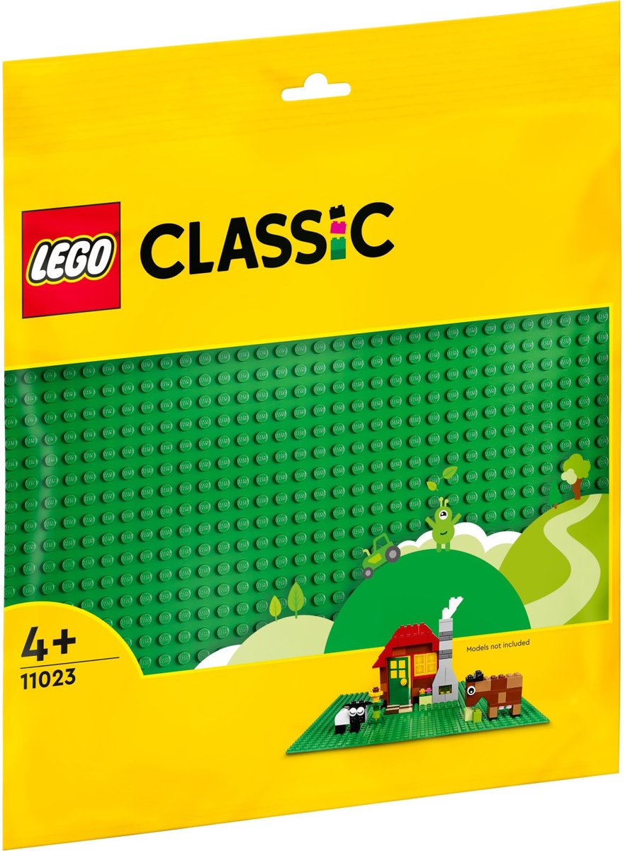 LEGO Classic Groene Bouwplaat - 11023