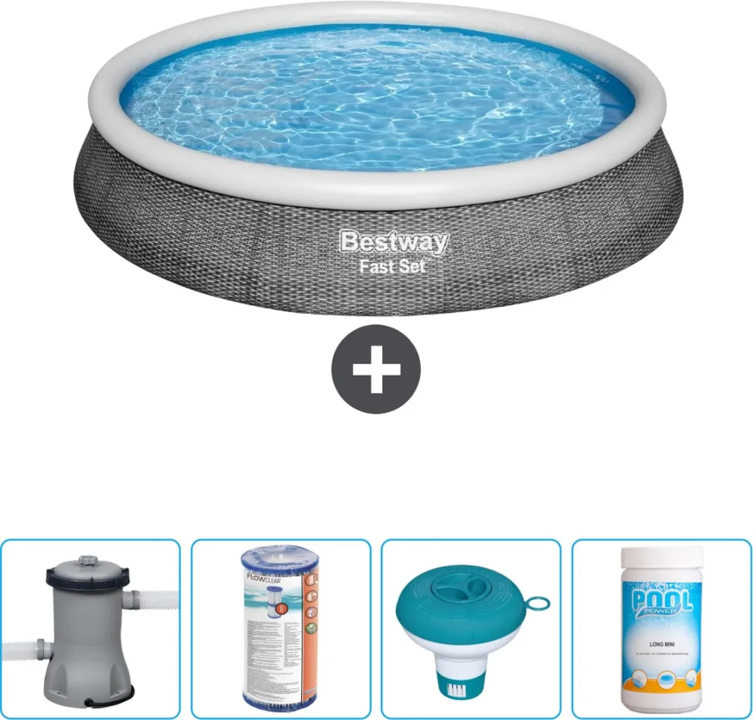 Bestway Fast Set Rond Zwembad 396x84cm