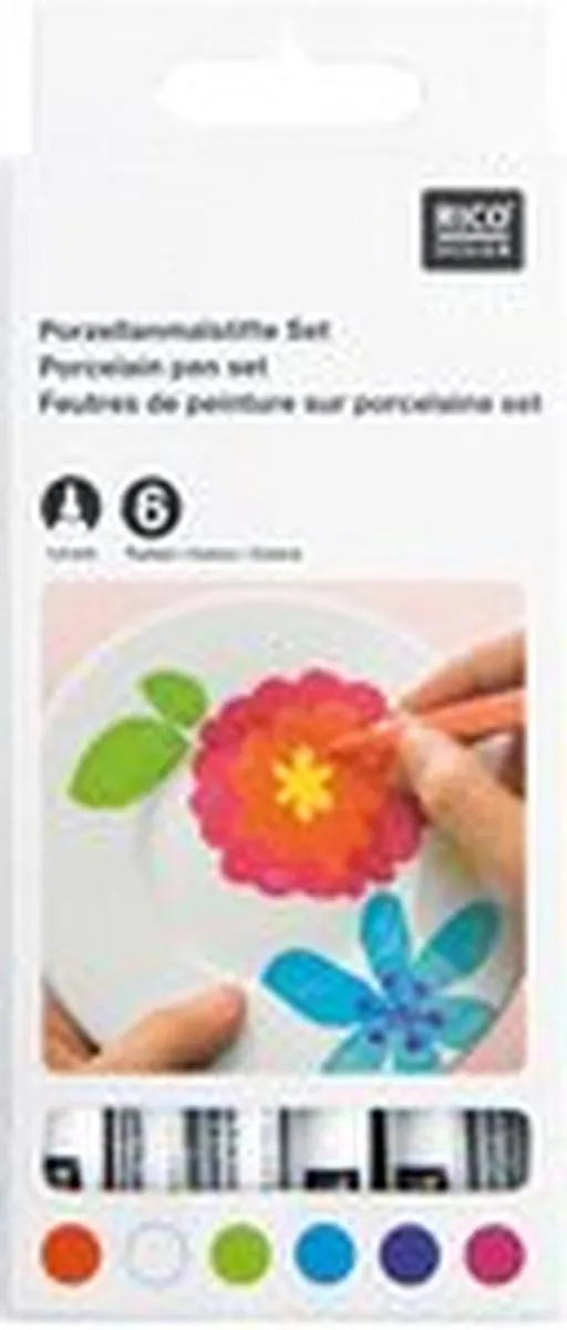 Rico Design Porseleinen Stift Set