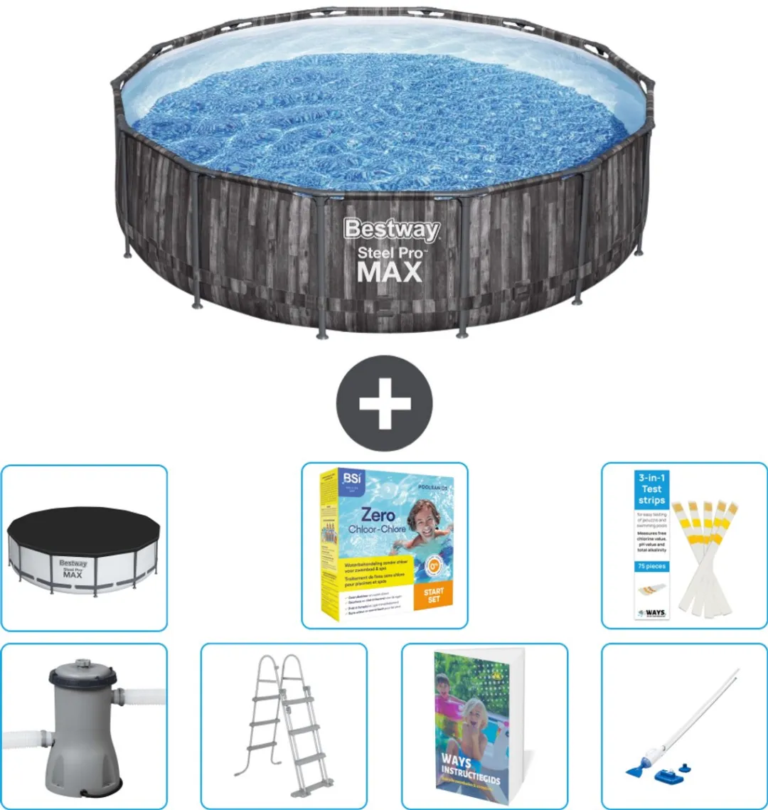 Bestway Steel Pro MAX Zwembad 427cm