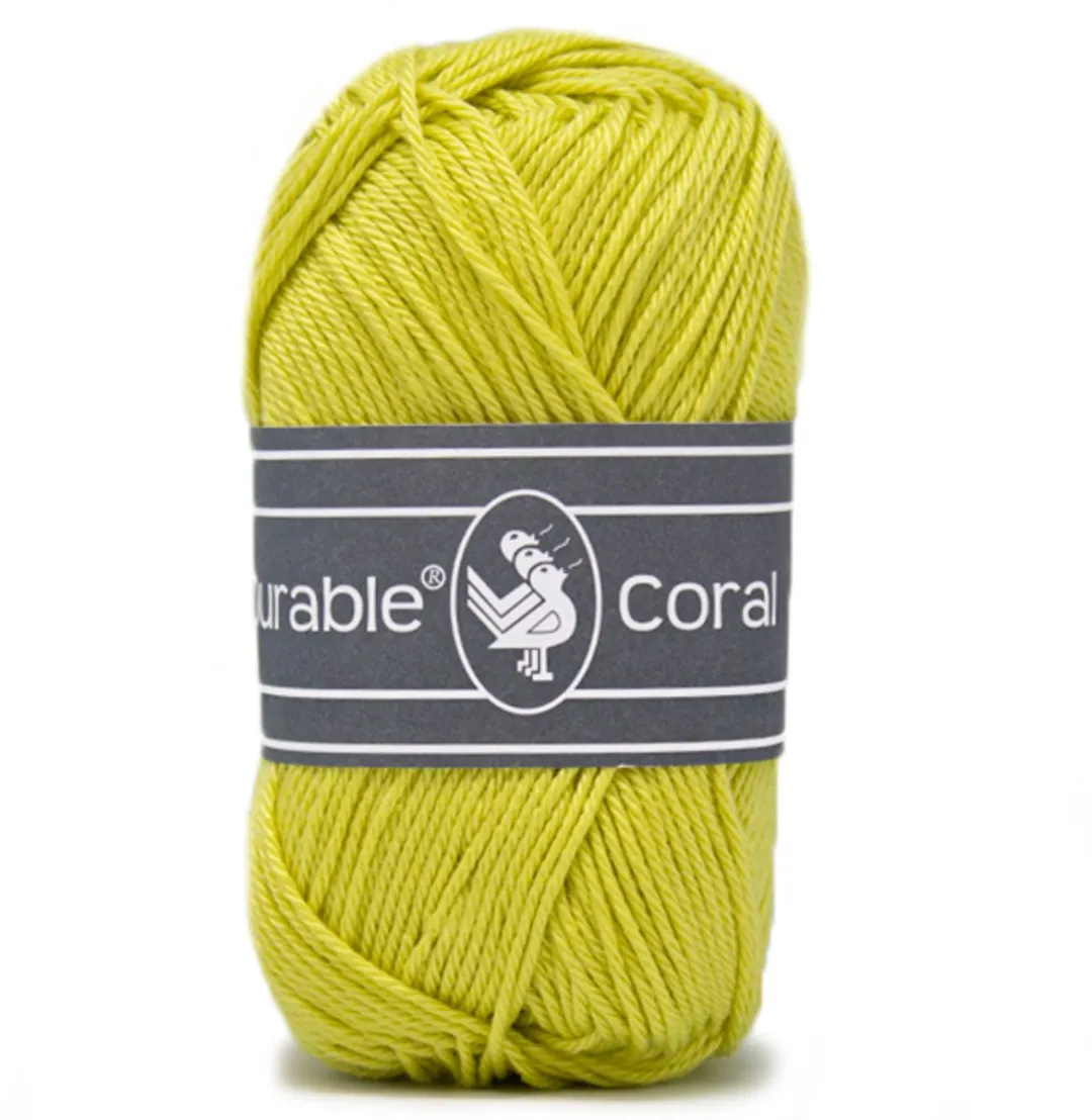 Durable Coral 351 Light Lime Garen - 1 Stuk
