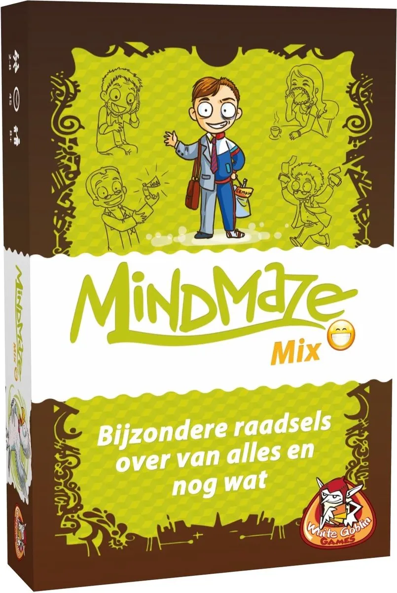 White Goblin Games Mindmaze Mix Kaartspel WGG2130