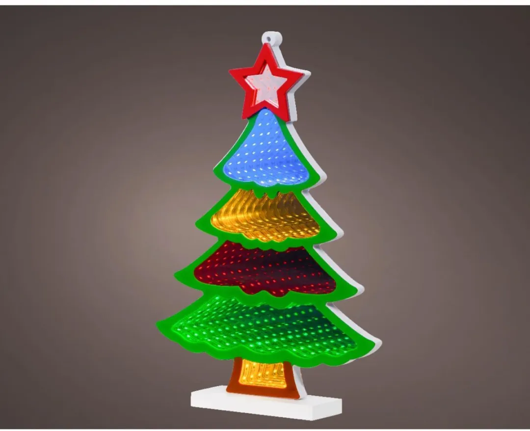 Lumineo Infinity Lights Kerstboom LED 21,5x32cm