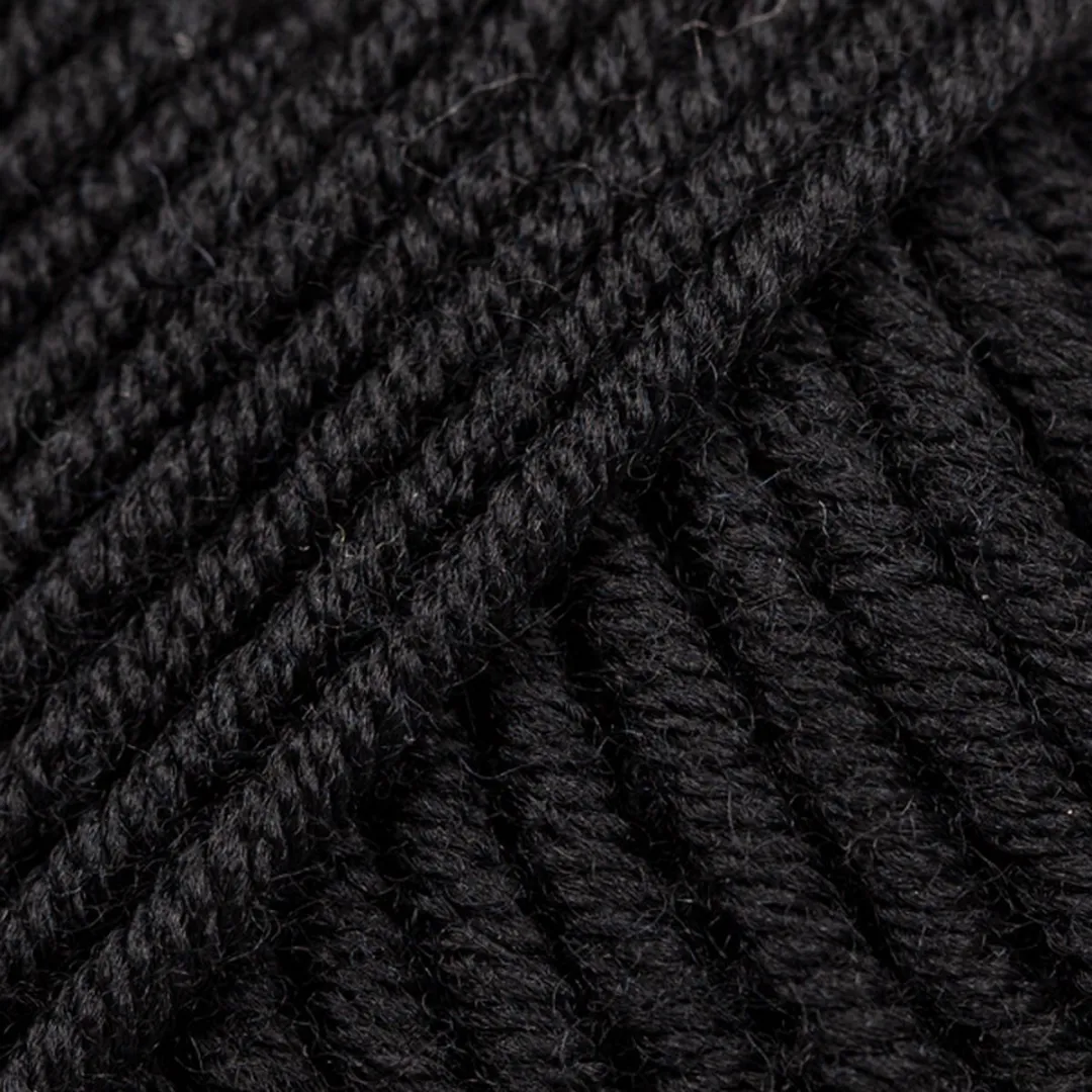 Drops Big Merino Uni Colour Zwart Wol Garen