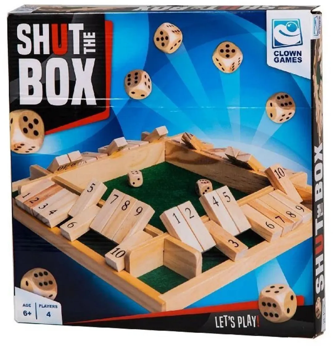 Clown Games Shut the Box - FSC Goedgekeurd MPN 2015535 - afbeelding 6 van 6