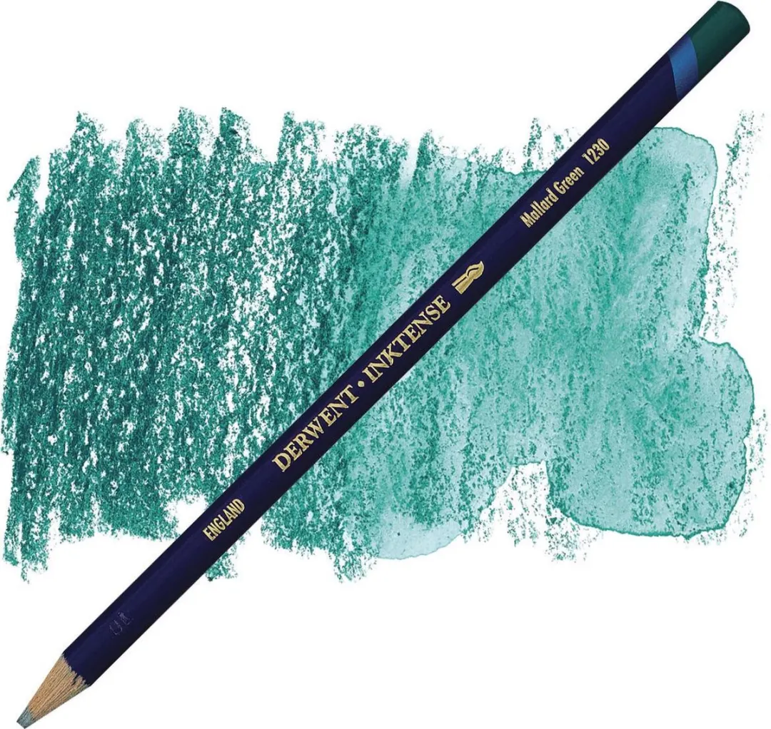 Derwent Inktense Mallard Green Potlood
