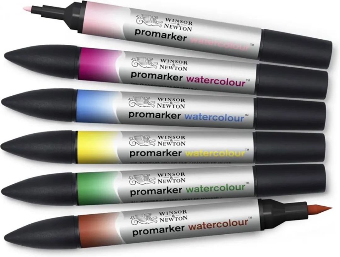 Winsor & Newton Watercolor Brush Pens Floral Tones