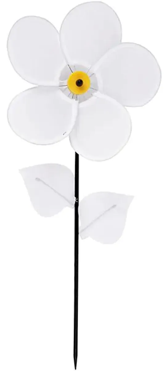 Creativ Company Creotime Bloemen Windmolen 32cm - Wit