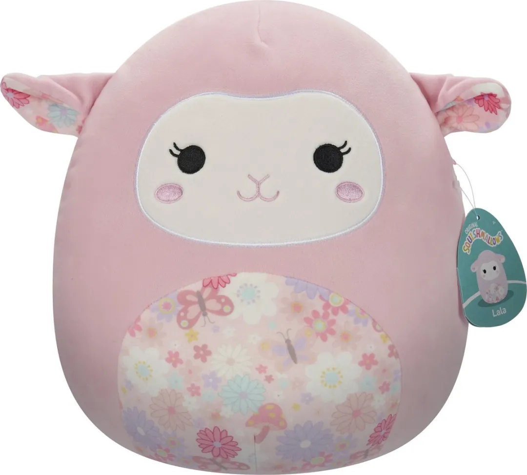 Squishmallows Lala Roze Lam 30cm Knuffel