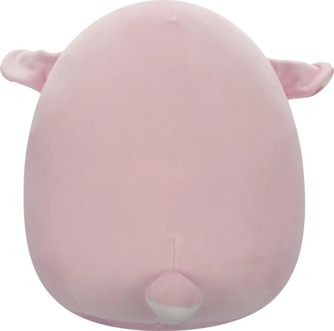 Squishmallows Lala Roze Lam 30cm Knuffel - Roze/Wit
