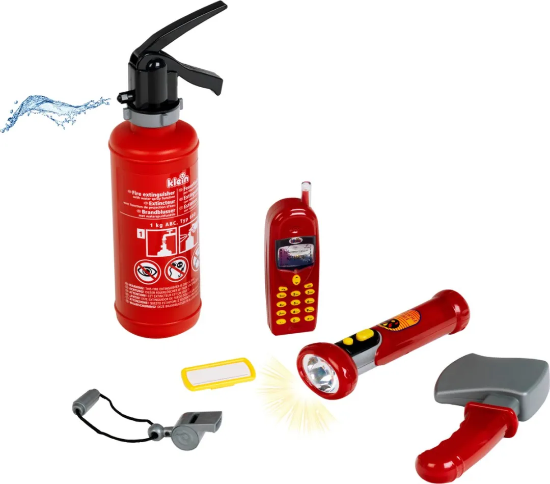Klein Toys Brandweerkoffer - Rood
