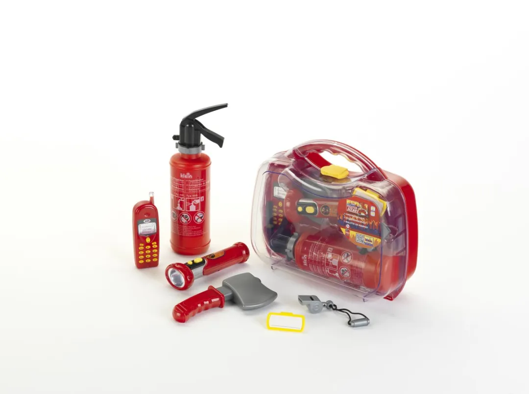 Klein Toys Brandweerkoffer - Rood