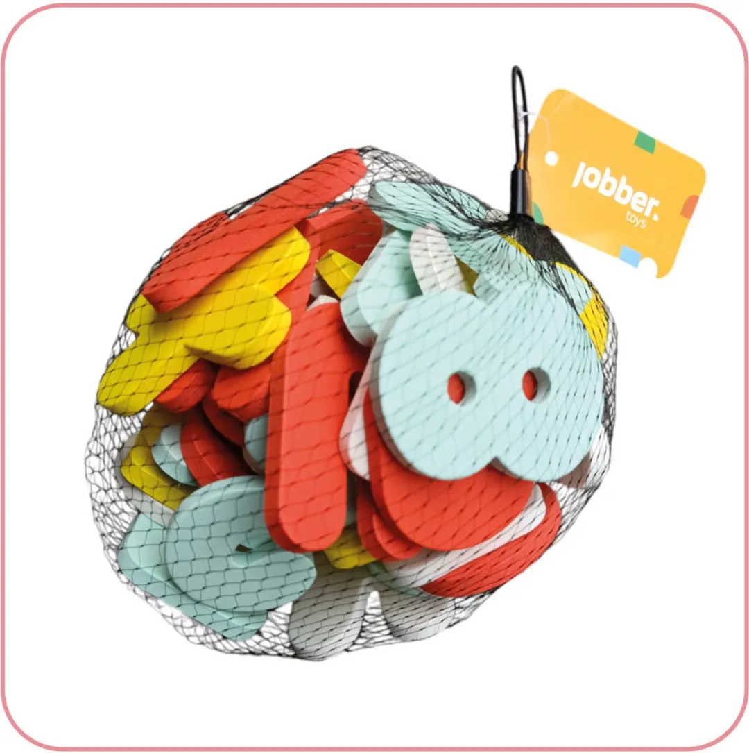 Jobber Toys Bad Foam Speelgoed Plakletters - Badletters